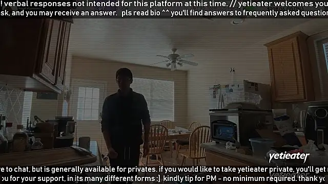 Snapshot of yetieater chatting on February 2, 4:38 pm yetieater online show from February 2, 4:38 pm