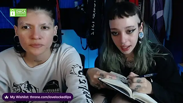 lovelockedlips online show from June 1, 6:15 am