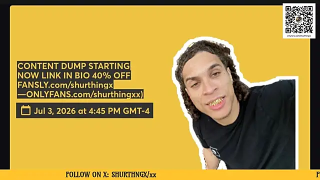 Snapshot of shurthingx chatting on July 3, 9:32 pm shurthingx online show from July 3, 9:32 pm
