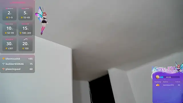 Snapshot of AnoraYJack chatting on March 2, 5:08 am AnoraYJack online show from March 2, 5:08 am