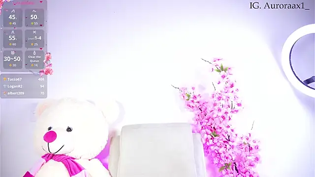 Auroraa x1 online show from February 20, 6:26 am