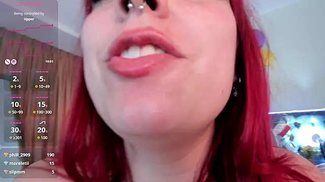 Snapshot of Blair_red_ chatting on July 6, 3:03 pm Blair red online show from July 6, 3:03 pm
