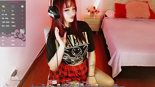 Snapshot of Lunyhose chatting on October 3, 8:17 pm Lunyhose online show from October 3, 8:17 pm