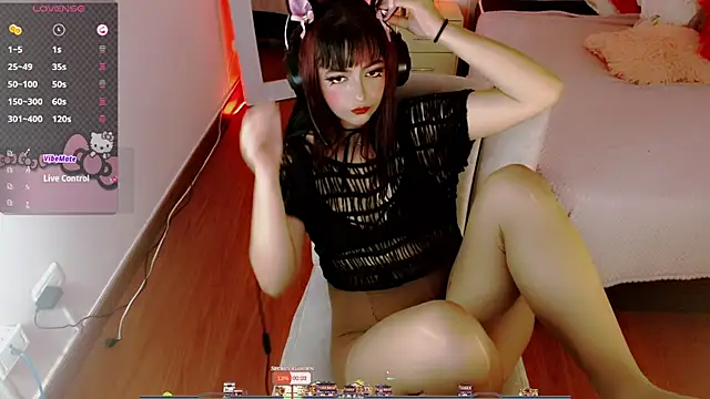 Snapshot of Lunyhose chatting on October 9, 7:56 pm Lunyhose online show from October 9, 7:56 pm