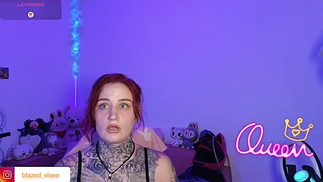 blazed vixen online show from February 22, 12:12 am