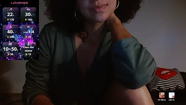 Seductress Malia online show from July 14, 1:19 am