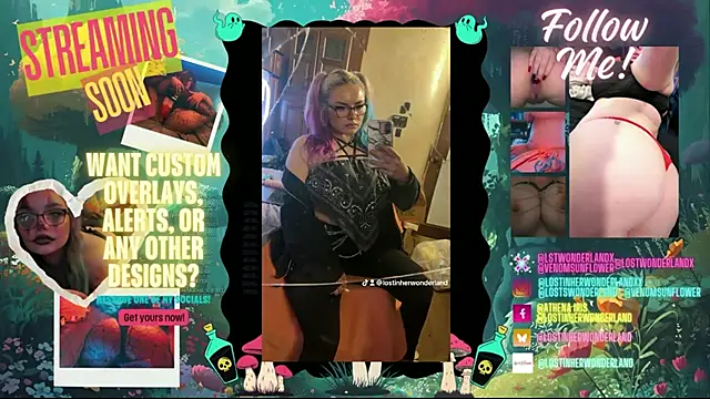 lostinherwonderland online show from December 3, 5:37 am