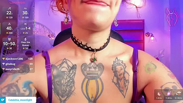 catalehia moonlightt online show from November 18, 12:09 pm