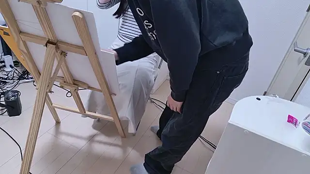 Snapshot of Benzou_the_Painter chatting on March 24, 3:55 am Benzou the Painter online show from March 24, 3:55 am