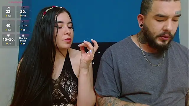 ARIA AND NICK online show from July 21, 10:23 pm