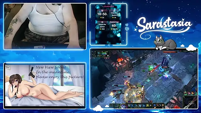 Sarastasia417 online show from May 12, 4:20 am