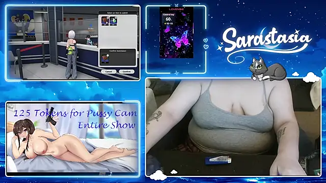 Snapshot of Sarastasia417 chatting on June 26, 8:35 pm Sarastasia417 online show from June 26, 8:35 pm