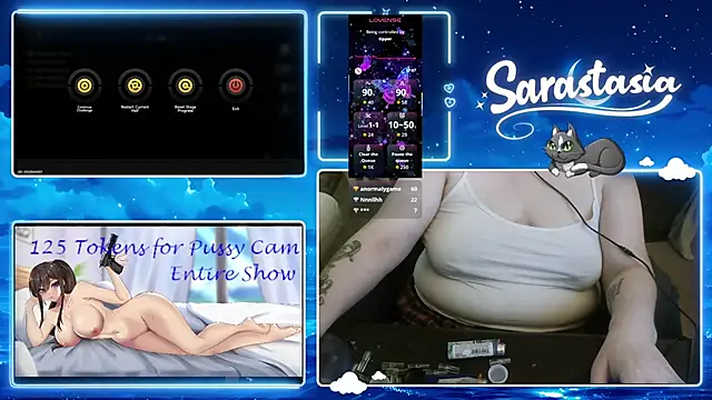 Snapshot of Sarastasia417 chatting on July 2, 3:23 am Sarastasia417 online show from July 2, 3:23 am