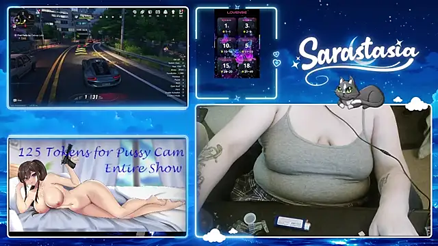 Snapshot of Sarastasia417 chatting on July 3, 4:19 am Sarastasia417 online show from July 3, 4:19 am