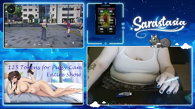 Snapshot of Sarastasia417 chatting on July 5, 10:39 pm Sarastasia417 online show from July 5, 10:39 pm