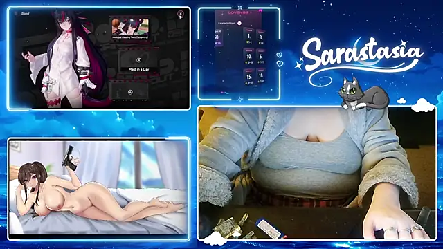 Snapshot of Sarastasia417 chatting on July 10, 8:44 pm Sarastasia417 online show from July 10, 8:44 pm