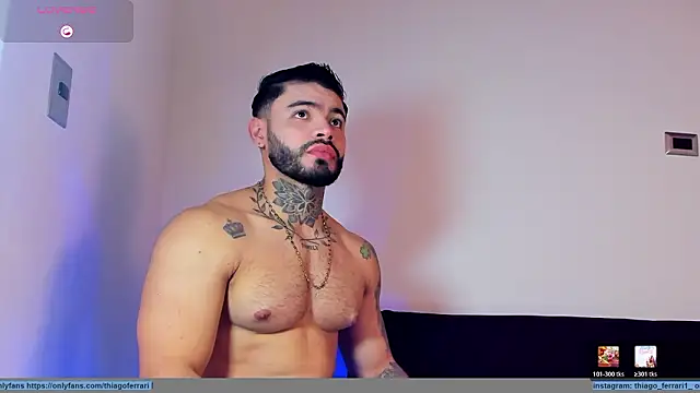 thiago ferrari  online show from February 19, 9:33 pm
