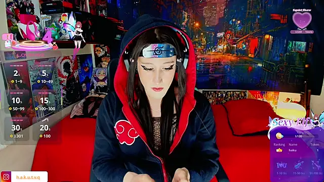 Hakudoll online show from July 8, 11:09 pm