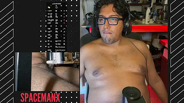 spacemanx eddy online show from July 8, 5:01 am