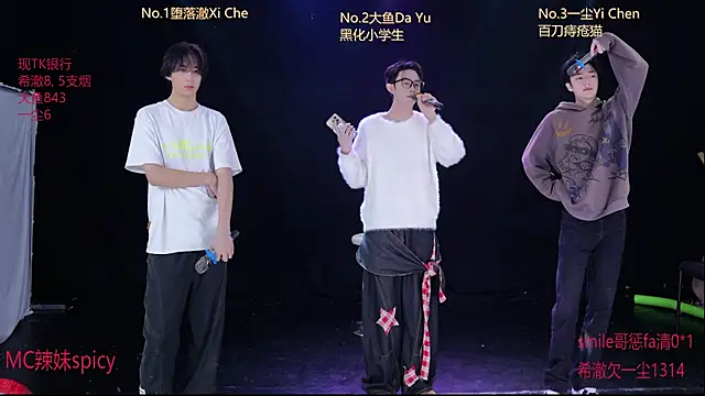 Snapshot of GGBond-01 chatting on February 3, 2:55 pm GGBond-01 online show from February 3, 2:55 pm