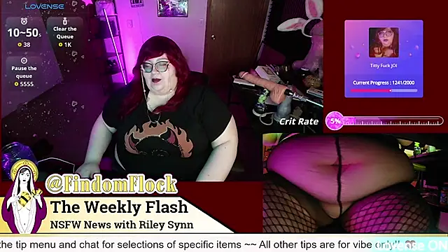 RileySynn online show from August 8, 3:41 am