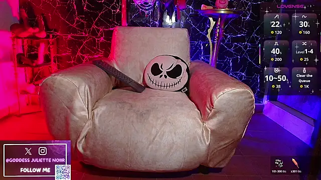 GoddessJulietteNoiir online show from April 7, 10:59 am