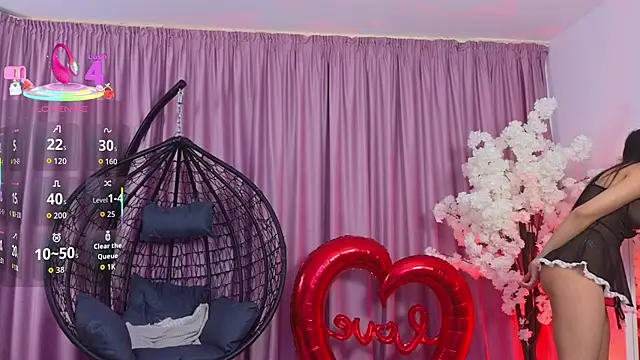 Jhoseline online show from February 20, 7:03 pm