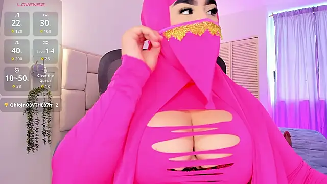 Yasmin cute online show from April 6, 8:43 pm