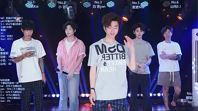 AOA-boy online show from July 6, 1:24 am