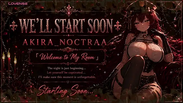Akira Noctra online show from June 3, 11:35 am