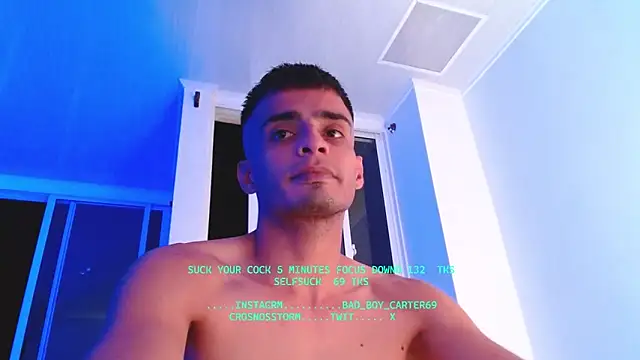 Bad Boy Carter69 online show from April 21, 4:41 am