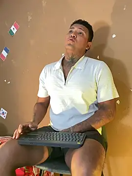 Snapshot of Axell_king07 chatting on July 6, 11:18 am Axell king07 online show from July 6, 11:18 am