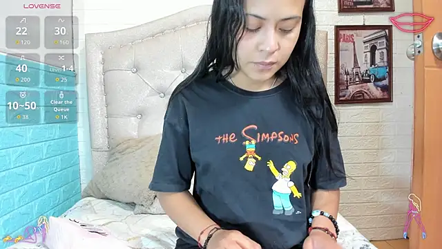 LITTLE-NESSA online show from April 20, 1:14 pm
