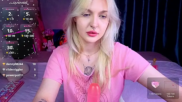 BlondieSummer online show from August 6, 9:06 pm