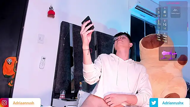 AdrianRushx online show from June 16, 3:09 am
