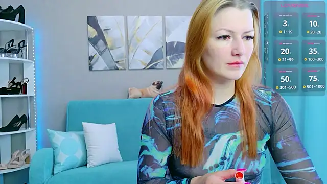 Redhead Vixen   online show from July 9, 1:20 am