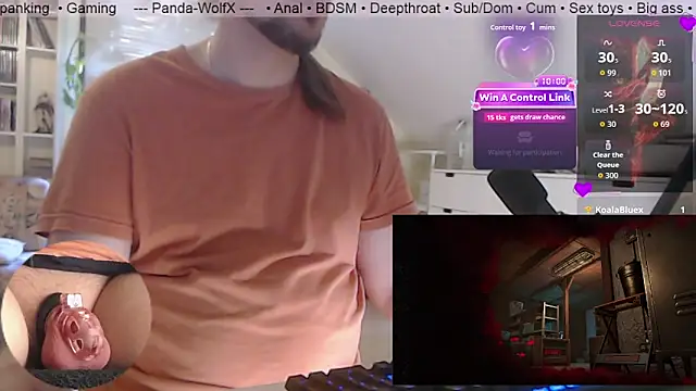 Panda-WolfX online show from July 6, 3:36 pm