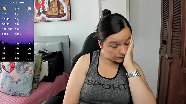 angelaagomez online show from July 24, 6:50 pm