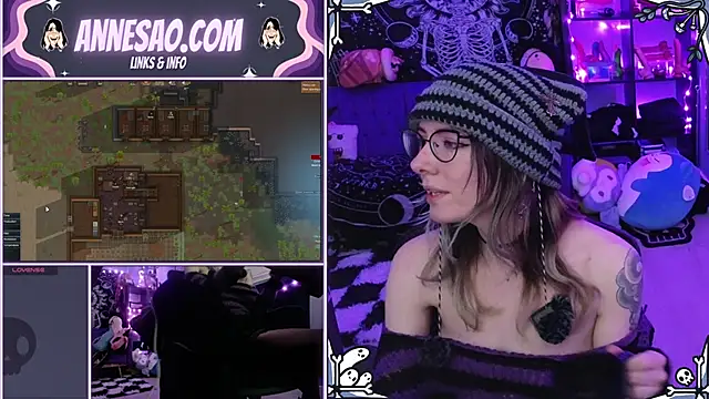 AnneSao online show from February 5, 12:15 am