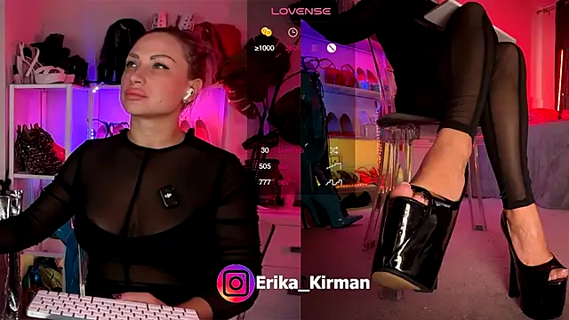 Erika Kirman online show from October 26, 9:26 am