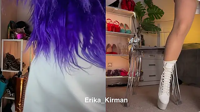 Erika Kirman online show from January 17, 2:33 pm