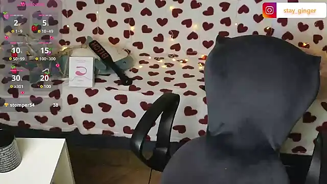 Ginger Stay online show from March 19, 12:01 pm