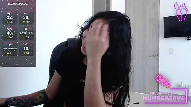 numberfav8 online show from January 15, 4:54 pm