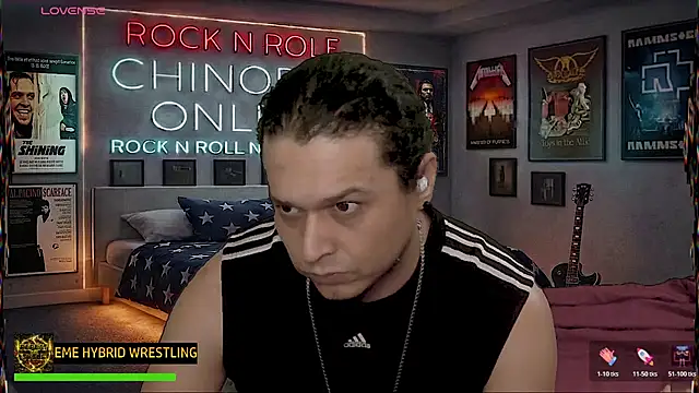 chino roz online show from April 18, 10:54 pm