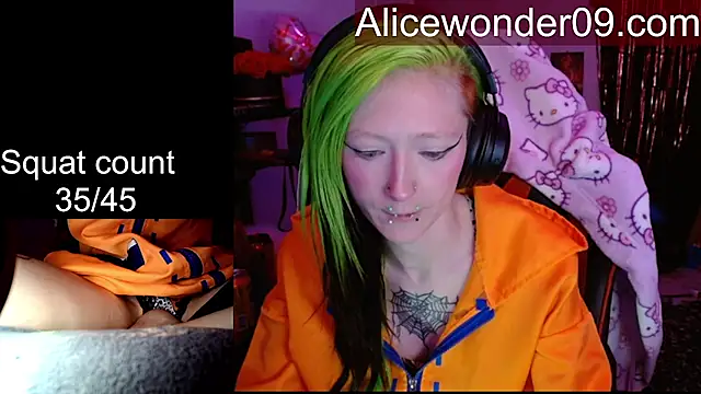 alicewonder09 online show from March 4, 5:02 am