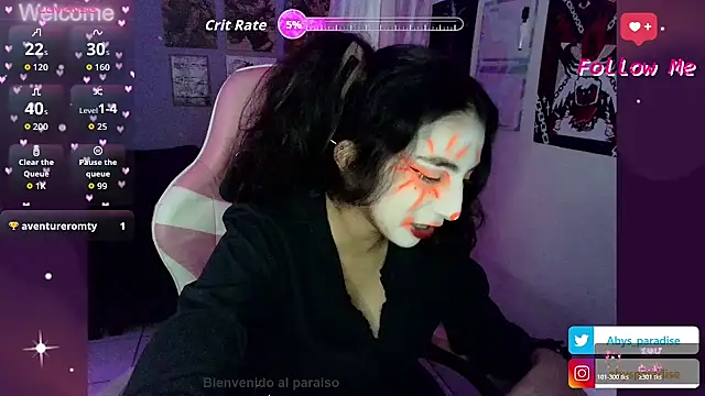 Abysparadise online show from April 5, 12:41 am