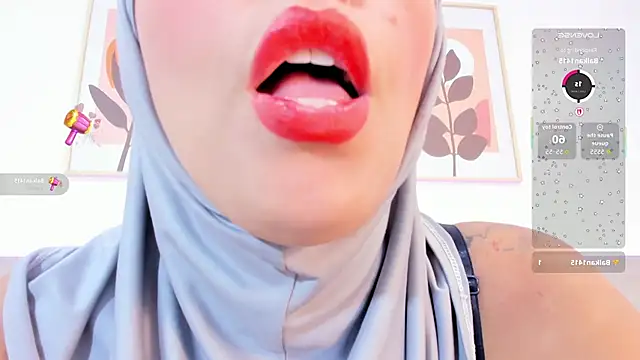 Snapshot of hanajameela chatting on July 1, 1:02 pm hanajameela online show from July 1, 1:02 pm