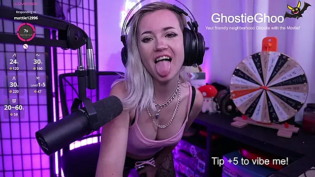 GhostieGhoo online show from June 11, 11:14 pm