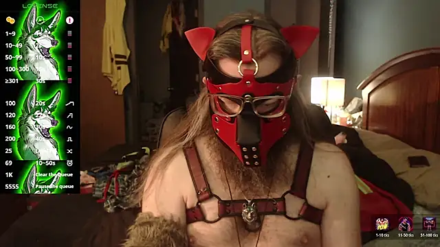 kinkywolf429 online show from July 22, 3:48 pm