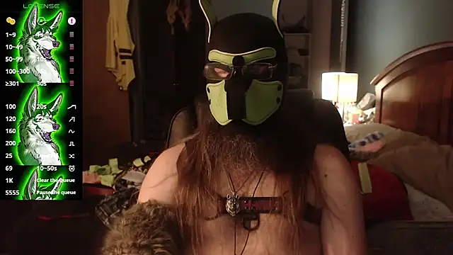 kinkywolf429 online show from July 26, 4:53 am